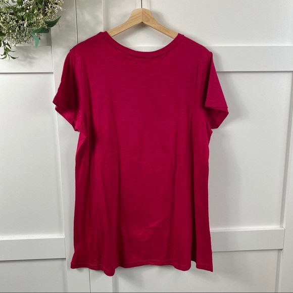 Disney- Tinkerbell magenta hot pink graphic top - Picture 8 of 8